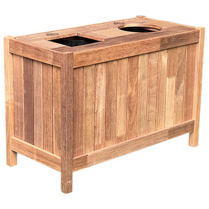 Products: Litter & Recycle Combination Bin - David Golf NZ