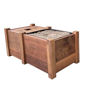 Litter & Sand Combination Bin - David Golf NZ