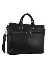 Rustic Leather Laptop Bag