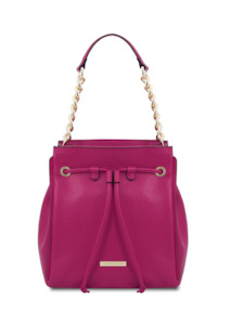 Handbags: TL Bucket Leather bag