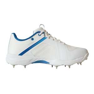 Cricket Clothing & Footwear: Kookaburra Pro2.0 Spike White/Blue Cricket Shoes
