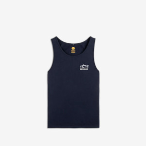 Desolve Measure Up Singlet Navy