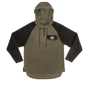 Hunters Element Whakarapu Kids Hoodie Green/Black