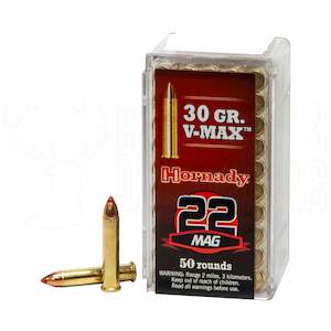 Hornady .22Mag 30gr V-Max