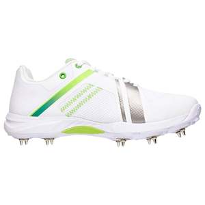 Kookaburra Pro2.0 Spike White/Lime Cricket Shoes