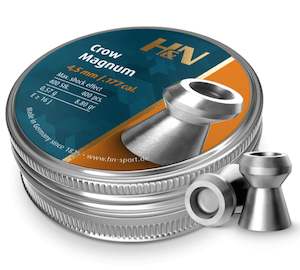Ammunition Pellets: .177 H&N Crow Magnum Pellets