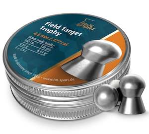 Ammunition Pellets: .177 H&N Field Target Trophy Pellets