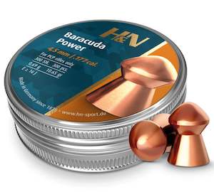 Ammunition Pellets: .177 H&N Baracuda Power Pellets