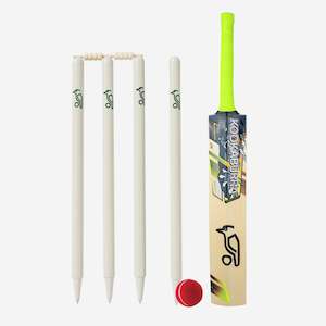 Cricket Accessories: Kookaburra Wooden Cricket Set Harrow Beast