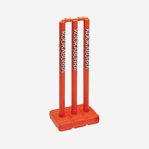 Cricket Accessories: Kookaburra Plastic Stump Set Orange