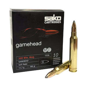 Sako Gamehead .300WM 180gr (10)
