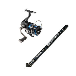Nexave 2500HGFI Reel/ShadowX 7'4" 2/5kg 2pce Rod