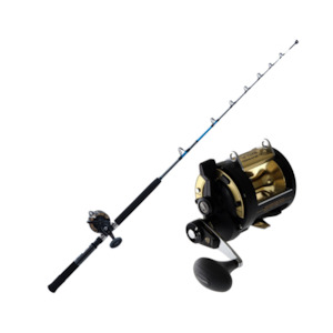 Rods Reels 1: Shimano TLD 30 II Reel/Aquatip 5'6" 24kg rod