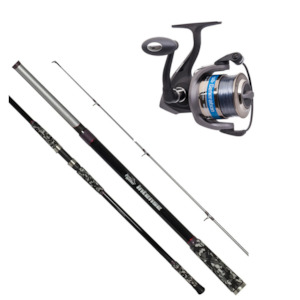 Rods Reels 1: JW Generation 600 Reel/Intense 10' 3pce Surf Rod