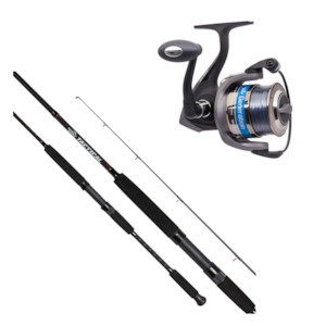 Rods Reels 1: JW Generation 800 Reel/Tactical 13'6" 3pce Surf Rod