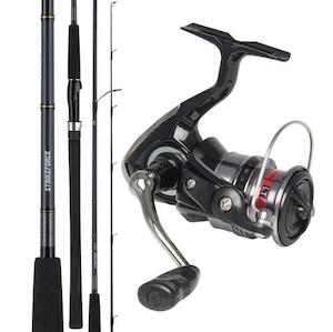 Rods Reels 1: Daiwa RX LT Reel/Strikeforce 7' Telescopic Rod