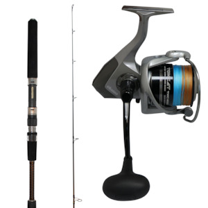 Rods Reels 1: Okuma TomCat8000 Reel 45lb Braid/ Tournament Concept 7'9 2pce