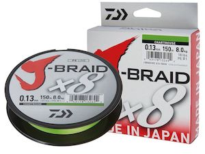 Fishing Line Braid 1: Daiwa X8 J-Briad