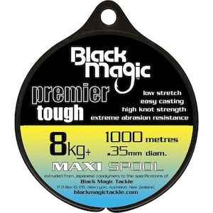 Fishing Line Braid 1: Black Magic Premier Tough Monofilament