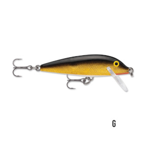 Bibbed Lures: Rapala Countdown Sinking CD-5 Gold