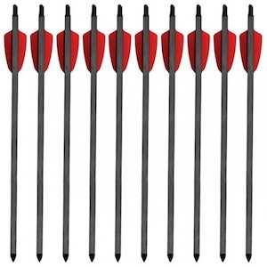 EK Archery 15" Carbon Bolts for R9 10 Pack