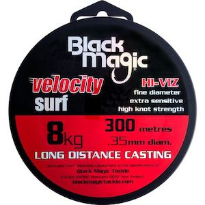 Fishing Line Braid 1: Black Magic Velocity Surf Line