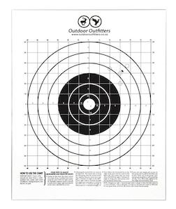 OO Paper Targets A4 Medium 10pck