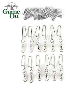 Game On Decoy Clips & Crimps 12pck