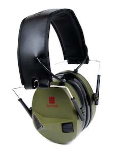 Barricade Sport 360 Auto Electronic/Stero Earmuffs Green