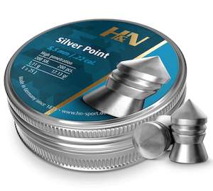 .22 H&N Silver Point Pellets
