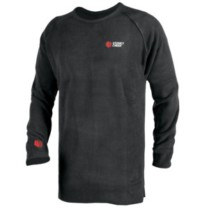 Fleece: Stoney Creek Long Sleeve Bush Tee Black