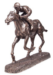 Products: Horse racing 205mm x 60mm base, 197mm tall davyengravers