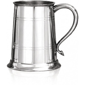 Products: Lined Pewter Tankard 1pt davyengravers