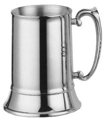 Plain Stainless Tankard davyengravers