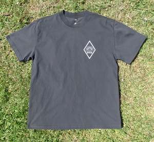 Men's Faded Heavy Tee | Coal