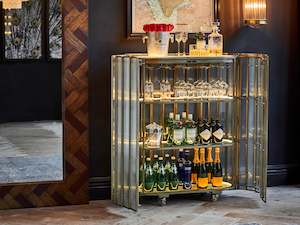 Home Bar: Shimmer Bar Cabinet