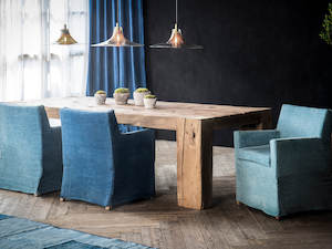 Indoor Dining Tables: English Beam Dining Table