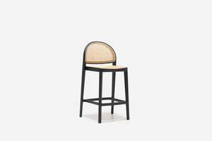 Luk Counter Stool - Rattan Seat & Back