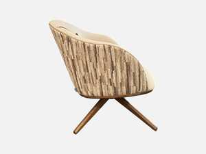 Kett: Glenaire Swivel Chair in Impaastare Bronze