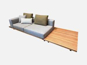 Life Outdoors Redefined: Vis a Vis Sofa in Knit Colorado