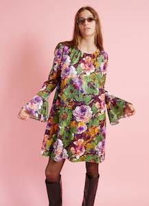 Dresses: Turn Me Around Dress - Acid Flowers