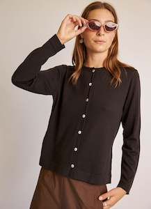 Blouses: Revival Knit - Softest Chocolate Merino