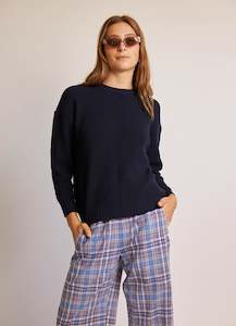 Sailor Knit - Softest Navy Merino