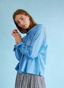 Blouses: City of Dreams Blouse - Malibu Cotton