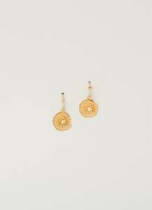 CP X DM COLAB - MINI DAYLIGHT EARRINGS GOLD