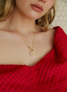 Accessories: CP X DM COLAB - PEGGY NECKLACE