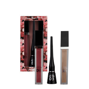 Leave Your Mark 2-Piece Lip Gloss + Liquid Eyeliner Kit