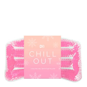 Cooling Gel Bath Pillow (Pink)