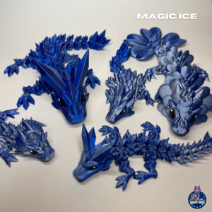 Magic Dragons: Magic Ice - 3D Printed Dragons