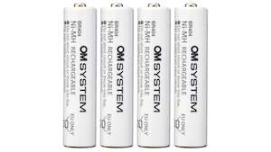 OM System BR-404 AAA Rechargeable Battery Set